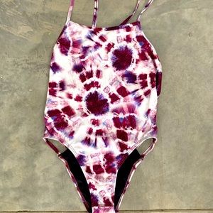 Jolyn tie back one piece training suit